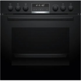 Bosch HEG578BB4 + NIF645CB5E set di elettrodomestici da cucina Piano cottura a induzione Forno elettrico (HND675LS62)