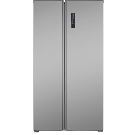 Bomann Kombi SBS frigorifero side-by-side Libera installazione 442 L E Acciaio inox (734409)