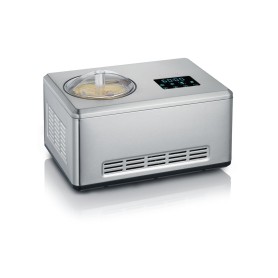 Severin EZ 7406 macchina per gelato Gelatiera compressore 2 L 180 W Acciaio inox