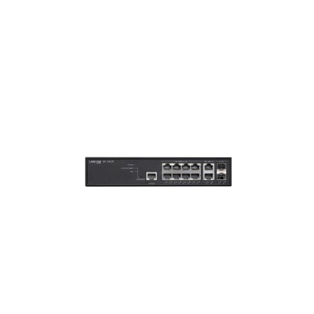 GS-2412P Gestito L2+ Gigabit Ethernet (10/100/1000) Supporto Power over Ethernet (PoE) Nero (61668)