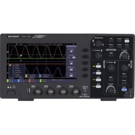 VOLTCRAFT DSO-2104 Digital-Oszilloskop 100 MHz 4-Kanal 1 GSa/s 80 kpts 8 Bit Digital-Speicher (DSO) (VC-11539895)