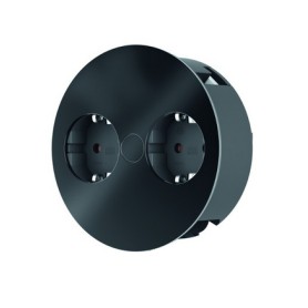 Bachmann TWIST prolunghe e multiple 2 m 2 presa(e) AC Interno Nero (931.100)