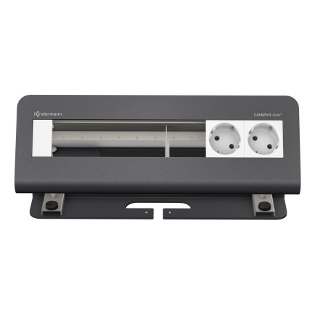 Kindermann 7430000082 cassetta di scarico Tipo F Grigio, Bianco