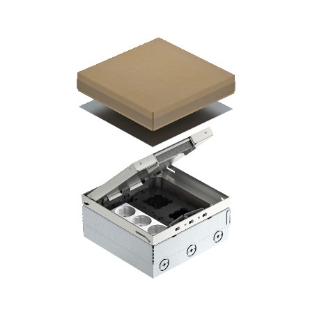 Obo Bettermann UDHOME4 2V V cassetta di scarico Tipo C (Europlug) Acciaio inox (7427200)