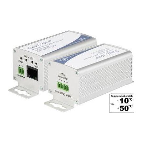 Renkforce 2-er Set 2 Port Netzwerkverlängerung 2-Draht Reichweite (max.): 400 m 100 MBit/s (RF-2982884)