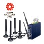 PLANET Industrial 5G NR Cellular gateway/controller 10, 100, 1000 Mbit/s (ICG-2515W-NR)