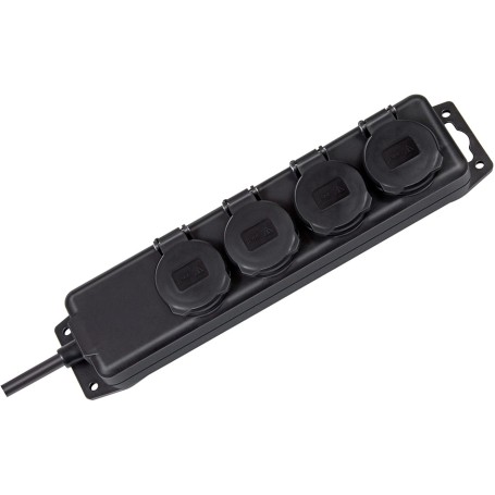 Brennenstuhl 1159960 protezione da sovraccarico Nero 4 presa(e) AC 230 V 2 m (1159960)
