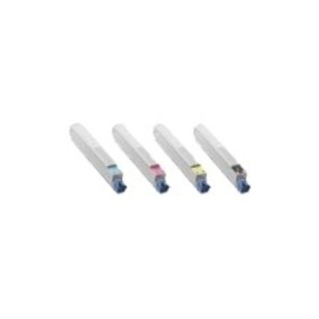 OKI Toner Rainbow Kit cartuccia toner 4 pz Originale Nero, Ciano, Magenta, Giallo (43112702)