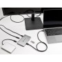 DeLOCK 64157 hub di interfaccia Thunderbolt 4 40000 Mbit/s Grigio (64157)
