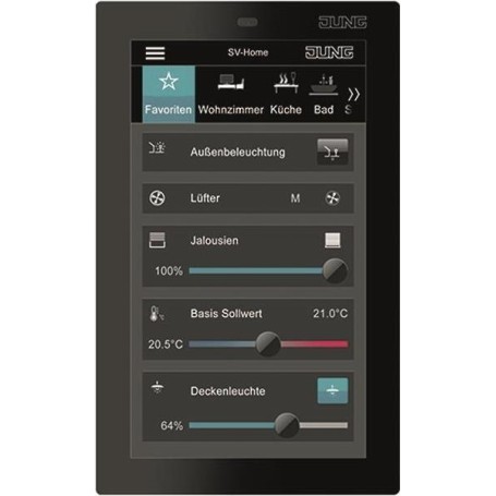 Jung SC5SW Smart Control 5 kapazitiver Touchscreen (SC5SW)