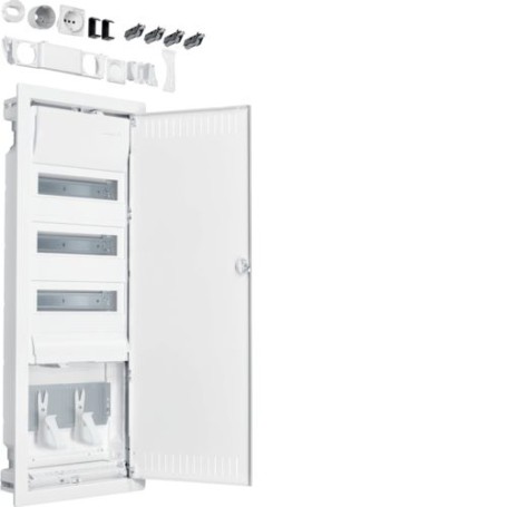 Hager VH603NWH asse di distribuzione elettrica