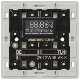 JUNG 4093 KRM TS D trasmettitore da parete Nero, Grigio (4093KRMTSD)