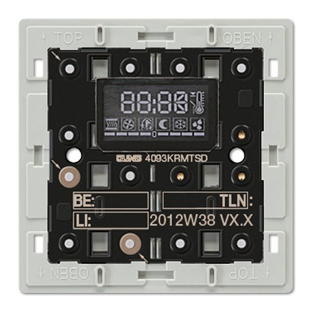 JUNG 4093 KRM TS D trasmettitore da parete Nero, Grigio (4093KRMTSD)