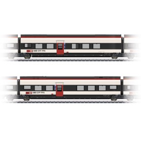 Märklin Add-On Car Set 2 for the Class RABe 501 Giruno parte e accessorio di modellino in scala Vagone passeggeri (43462)
