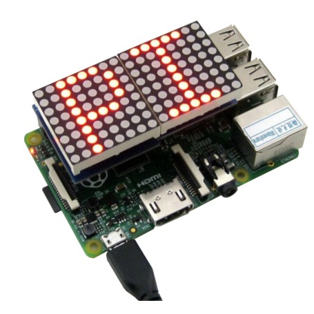 Joy-iT RB-LEDMATRIX accessorio per scheda di sviluppo Matrice a LED Nero, Blu, Bianco (RB-LEDMatrix)