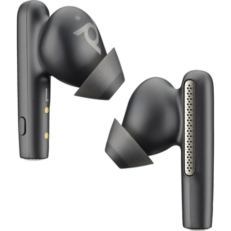POLY Auricolari nerofumo Voyager Free 60+ UC + Adattatore BT700 USB-C + Custodia di ricarica touchscreen (216065-02)