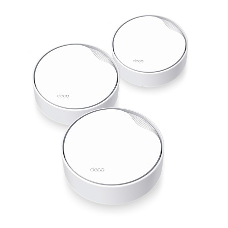 TP-Link DECO X50-PoE(3-PACK) Dual-band (2.4 GHz/5 GHz) Wi-Fi 6 (802.11ax) Bianco 2 Interno (DECO X50-POE(3-PACK))