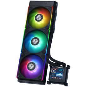 Lian Li HydroShift LCD 360RGB Case per computer Raffreddatore di liquidi tutto in uno 12 cm Nero (HSLCD36RB)