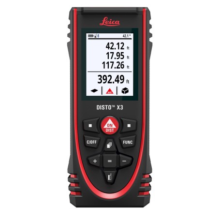 Leica DISTO X3 Distanziometro laser Nero 150 m (850833)
