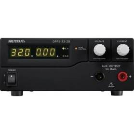 VOLTCRAFT Labornetzgerät, einstellbar DPPS-32-20 1 - 32 V/DC 0 - 20 A 640 W USB programmierbar Anzahl Ausgänge 1 x (DPPS-32-20
