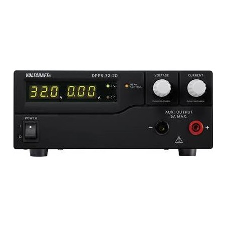 VOLTCRAFT Labornetzgerät, einstellbar DPPS-32-20 1 - 32 V/DC 0 - 20 A 640 W USB programmierbar Anzahl Ausgänge 1 x (DPPS-32-20