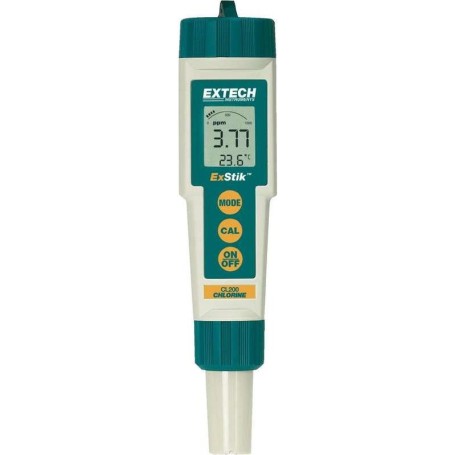 EXTECH CL200 Chlor-Messstick ExStik&trade, CL200 1 ºC -5 bis +90 ºC (CL200)