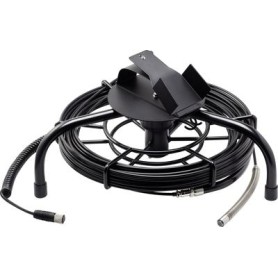 VOLTCRAFT BS-14mm/25m Endoskop-Sonde Sonden-Ø 14 mm 25 m Wasserdicht, Wechselbare Kamerasonde, Optionale Verlängerungen, Fokus