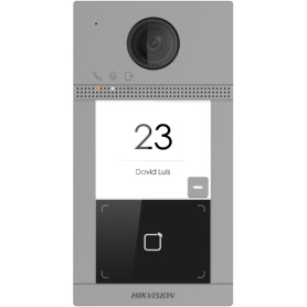 Hikvision DS-KV8113-WME1(C) sistema per video-citofono 2 MP Nero, Grigio (DS-KV8113-WME1(C)/Europe BV)