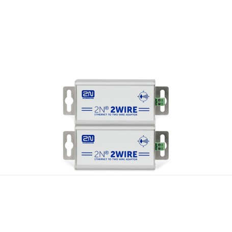 2N 2WIRE-SET OF 2 ADAPTORS convertitore segnale Alluminio, Metallico (9159014EU)