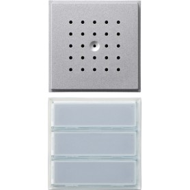GIRA 126165 sistema intercom audio Alluminio