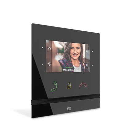 2N Indoor Compact sistema per video-citofono 10,9 cm (4.3") Nero (91378501)