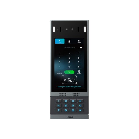 Fanvil i67 sistema per video-citofono 2 MP 17,8 cm (7") Nero, Grigio (I67)