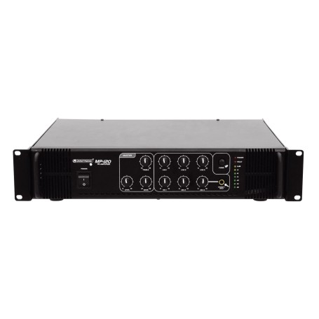 Omnitronic 80709620 amplificatore audio Resa/fase Nero