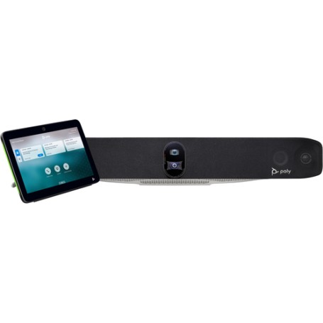 POLY Studio X70 All-In-One Video Bar con controller kit TC10 senza radio o cavo di alimentazione GSA/TAA (8L540AA)