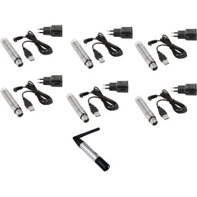 EUROLITE Set QuickDMX 1x Sender + 6x AKKU Empfänger (20000902)