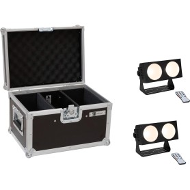 EUROLITE Set 2x LED CBB-2 COB WW Leiste + Case (20000810)