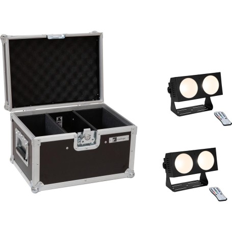 EUROLITE Set 2x LED CBB-2 COB WW Leiste + Case (20000810)
