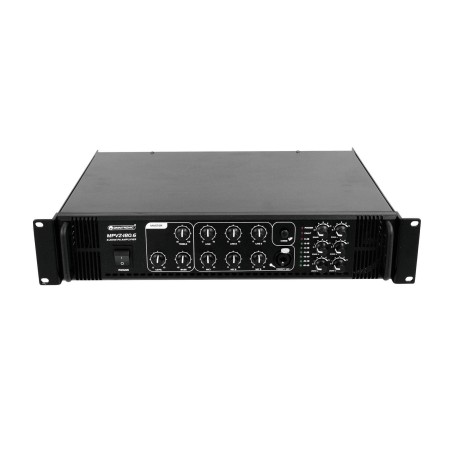 Omnitronic 80709781 amplificatore audio Resa/fase Nero