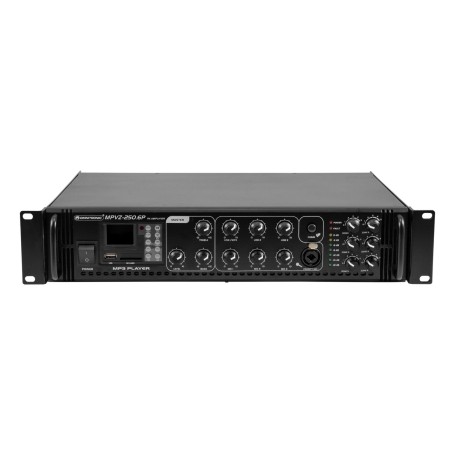 Omnitronic 80709787 amplificatore audio Resa/fase Nero