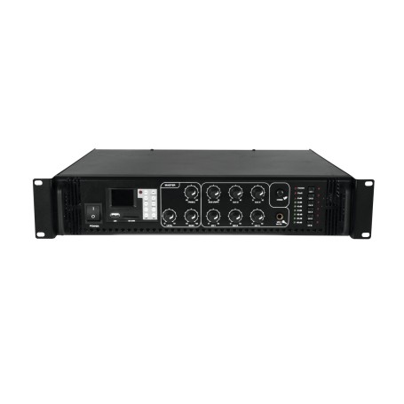 Omnitronic 80709755 amplificatore audio Resa/fase Nero