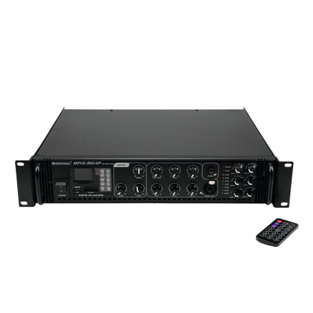 Omnitronic 80709792 amplificatore audio Resa/fase Nero