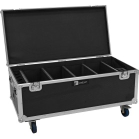 ROADINGER Flightcase 4x AKKU Multiflood IP 18x10W RGBW Wash CRMX mit Ladefunktion (31005248)