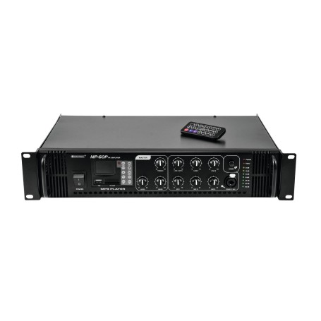 Omnitronic 80709611 amplificatore audio Resa/fase Nero