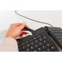 BakkerElkhuizen Goldtouch Travel Go tastiera USB Tedesco Grigio (BNEGTTDE)