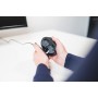 BakkerElkhuizen Oyster mouse Ambidestro USB tipo A 1200 DPI (BNEOYM)