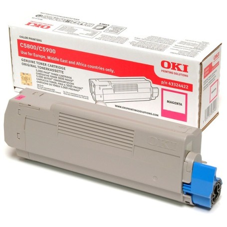 OKI 43324422 cartuccia toner 1 pz Originale Magenta (43324422)