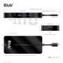 CLUB3D CSV-1595 hub di interfaccia USB 3.2 Gen 1 (3.1 Gen 1) Type-C 5000 Mbit/s Nero (CSV-1595)