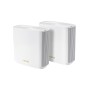 ASUS ZenWiFi AX (XT8) router wireless Gigabit Ethernet Banda tripla (2.4 GHz/5 GHz/5 GHz) 4G Bianco (90IG0590-MO3A80)