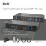 CLUB3D CSV-1382 switch per keyboard-video-mouse (kvm) Nero