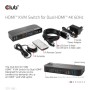 CLUB3D CSV-1382 switch per keyboard-video-mouse (kvm) Nero